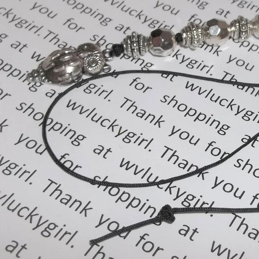 NWT Owl Bookmarker Bookmark Book Reading Gift Idea Beaded Handmade Silver 8156